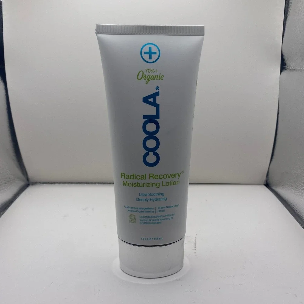 NEW COOLA Organic Radical Recovery Body Lotion Aloe Vera Sunburn Relief 5 Fl Oz